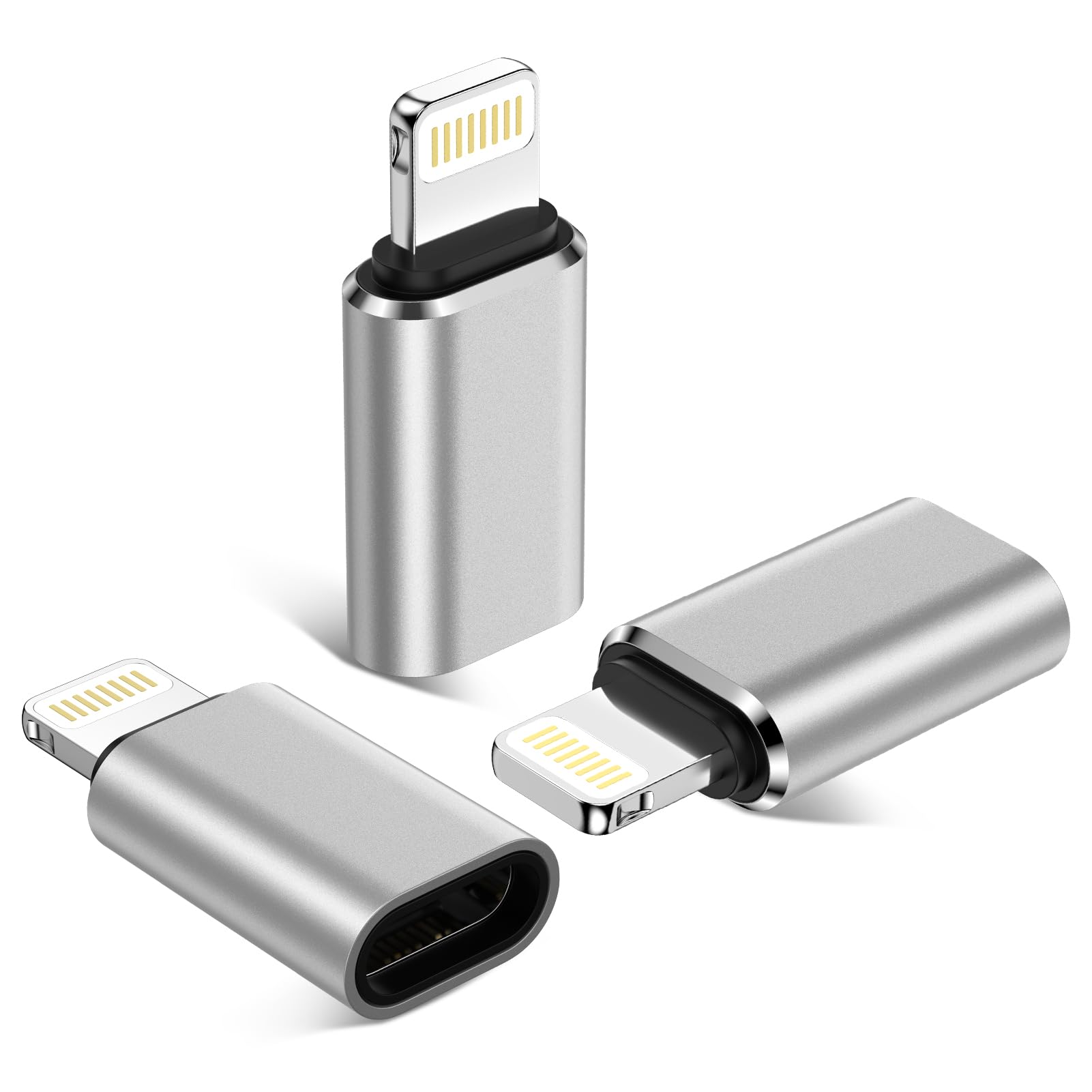 メモリ　3セット Amazon.co.jp: GAEF Type C to ライトニング 変換用アダプタ （3枚